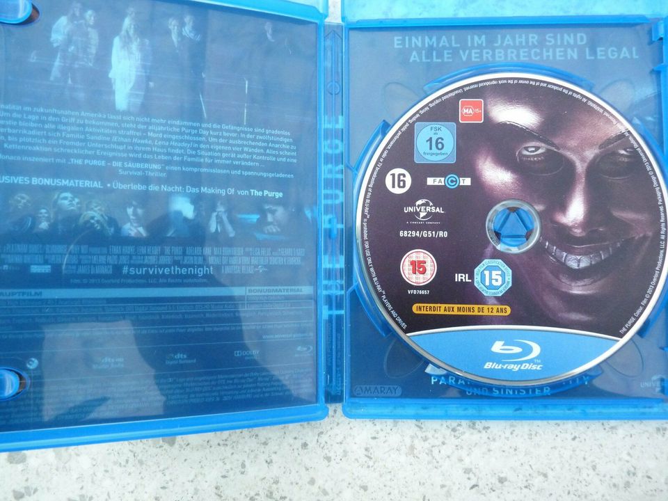 Blu-ray  The Purge Die Säuberung in Elmshorn