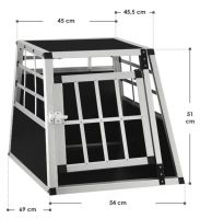 Hundebox Hundetransportbox Reisebox Autobox aus Aluminium 55€* Nordrhein-Westfalen - Hagen Vorschau