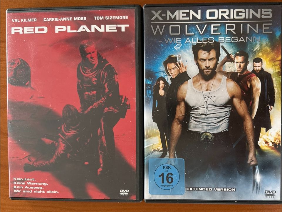 TOP DVD Red Planet & X-Men Origins Wolverine - Wie alles begann in Karben
