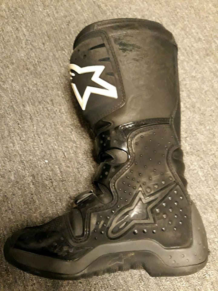 Crossstiefel Alpinestars Tech 3 Schwarz Größe 40,5 in Essen