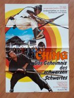 CHING - DAS GEHEIMNIS D SCHWARZEN SCHWERTES - Kinoplakat A1 -1973 Hessen - Bensheim Vorschau