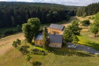 5*Ferienhaus Bauernhof Vogtland Waldrand Alleinlage Teich & Sauna Sachsen - Bad Brambach Vorschau