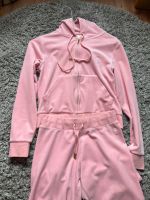 Juicy Couture Jogginganzug Trainingsanzug Samt rosa Hessen - Karben Vorschau