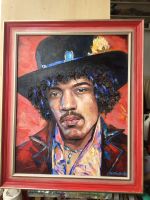 Jimi Hendrix Portrait Ölgemälde Bild Kunst Häfen - Bremerhaven Vorschau