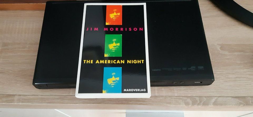 Jim Morrison The American Night Buch Lyrik Poesie zweisprachig in Gutach (Schwarzwaldbahn)