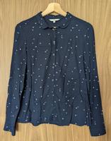 Schwarze Bluse mit Pusteblume lange Arme Blumenmuster Saarbrücken-Mitte - St Johann Vorschau
