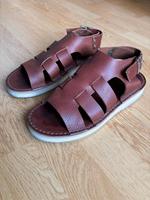 Fracap Sun Sandals D031 Leder Sandalen braun Berlin - Mitte Vorschau