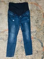 Umstands-Jeans Größe 40 Stretch-Jeans Destroyed-Jeans Saarland - Großrosseln Vorschau