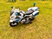 Polizeimotorrad BMW R 1200 Elektrofahrzeug für Kinder 12 V blau Brandenburg - Neuenhagen Vorschau