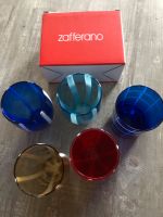 Zafferano 5 Gläser verschieden Farben Hessen - Hattersheim am Main Vorschau