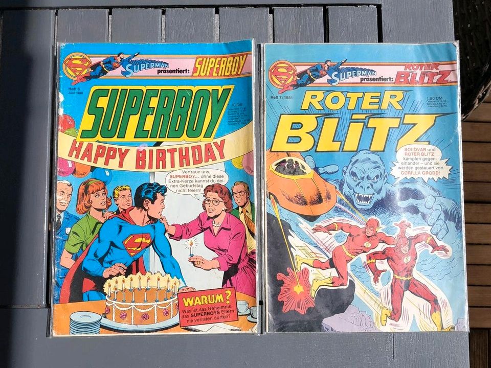 Micky Maus Superboy Fix und Foxy Roter Blitz Comics 15 Stück in Fellbach