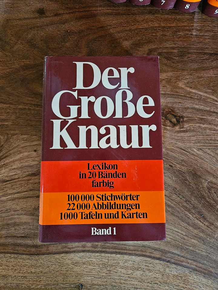 Der Große Knaur Lexikon 20 Bände in Bosenbach