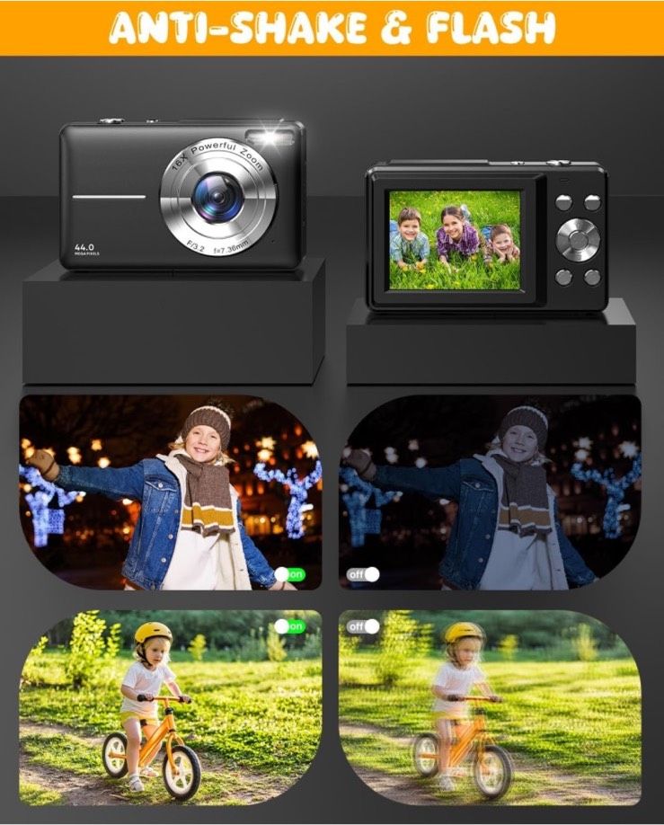 Digitalkamera mit 32gb 1080p FHD Kinder Kamera in Stuttgart