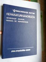 Wartburg Reparaturanleitung Schriftzug Logo DDR Oldtimer 52,1 Brandenburg - Luckau Vorschau