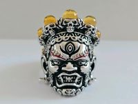 Mahakala Tibetischer Buddha Ring Silber s925 Skull Bonn - Duisdorf Vorschau