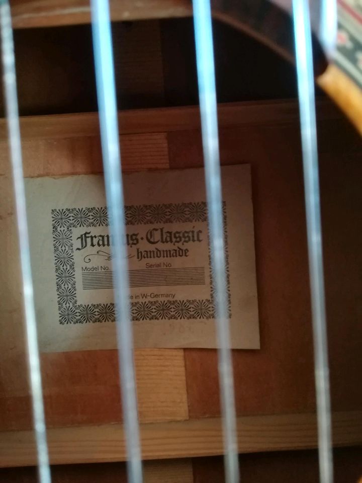 Framus Classic Gitarre, Konzertgitarre in Frankenberg (Eder)