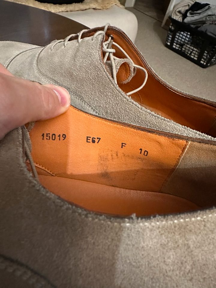 Santoni Halbschuhe Sneaker beige Gr. 44,5 Herren in München