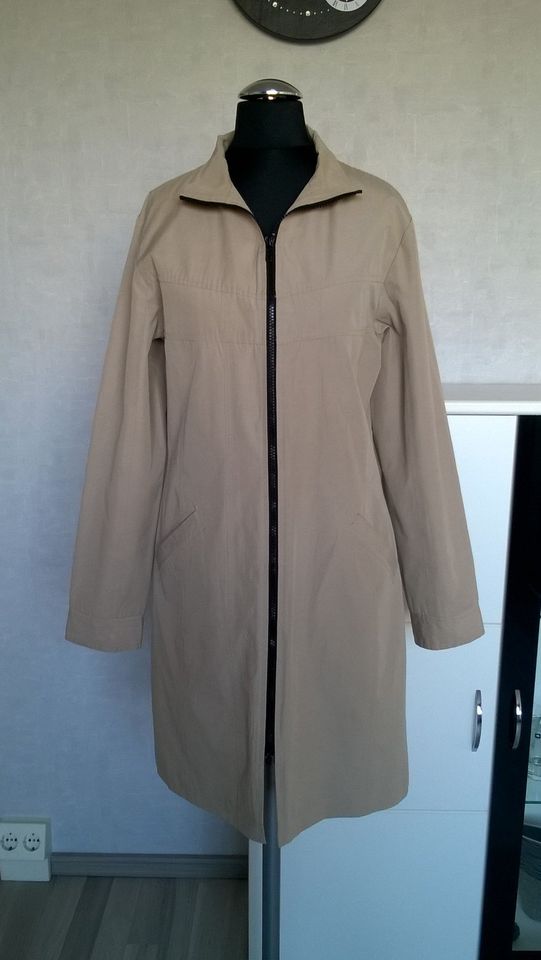 Mantel Kurzmantel Jacke camel beige Gr. 38 Clockhouse in Berlin