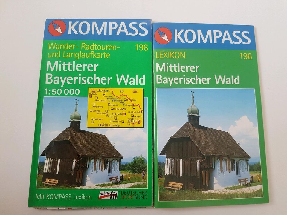 Kompass Mittlerer Bayrischer Wald Karte in Scheidegg