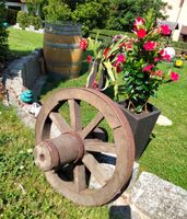 Alte Wagenräder/ Wagenrad/ Rad/ Gartendeko/ Holzrad Dresden - Innere Altstadt Vorschau