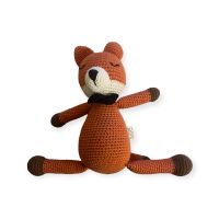 Fuchs gehäkelt Stofftier Kuscheltiere Amigurumi Geschenkt 30 cm Bayern - Memmingen Vorschau