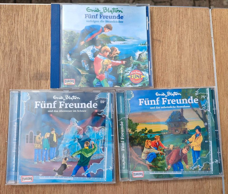 4 CDs Fünf Freunde in Wielenbach