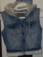 Jeansjacke Jacke XS * ärmellos Original Denim mit Hoodie Kreis Pinneberg - Uetersen Vorschau