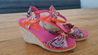Schöne bunte Sandalen mit Keilabsatz Nürnberg (Mittelfr) - Oststadt Vorschau