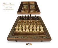 60 x50 cm Holz Backgammon/Schach Brett inkl.HolzSteine&Figuren Hamburg-Nord - Hamburg Uhlenhorst Vorschau