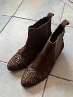 Pepe Jeans Damen Boots Stiefeletten Schuhe Gr. 36 braun Cowboy Rheinland-Pfalz - Germersheim Vorschau