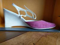 Orig. LACOSTE Sommerschuhe mit Keilabsatz, Gr.38, Echtleder Leipzig - Leipzig, Zentrum Vorschau