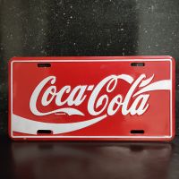 Coca Cola - Front Nummernschild - Vintage - Hessen - Roßdorf Vorschau