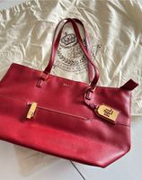 Ralph Lauren Shopper echtes Leder Tasche Handtasche Rot w.NEU Nordrhein-Westfalen - Neuss Vorschau