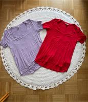 Amisu Basic TShirts Lila rot Sommer Shirt Oversize Bayern - Großostheim Vorschau