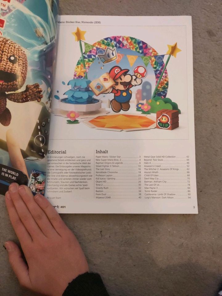 Q.Art Artbook Zeitschrift Videospiele Games Ausgabe #1 in Berlin