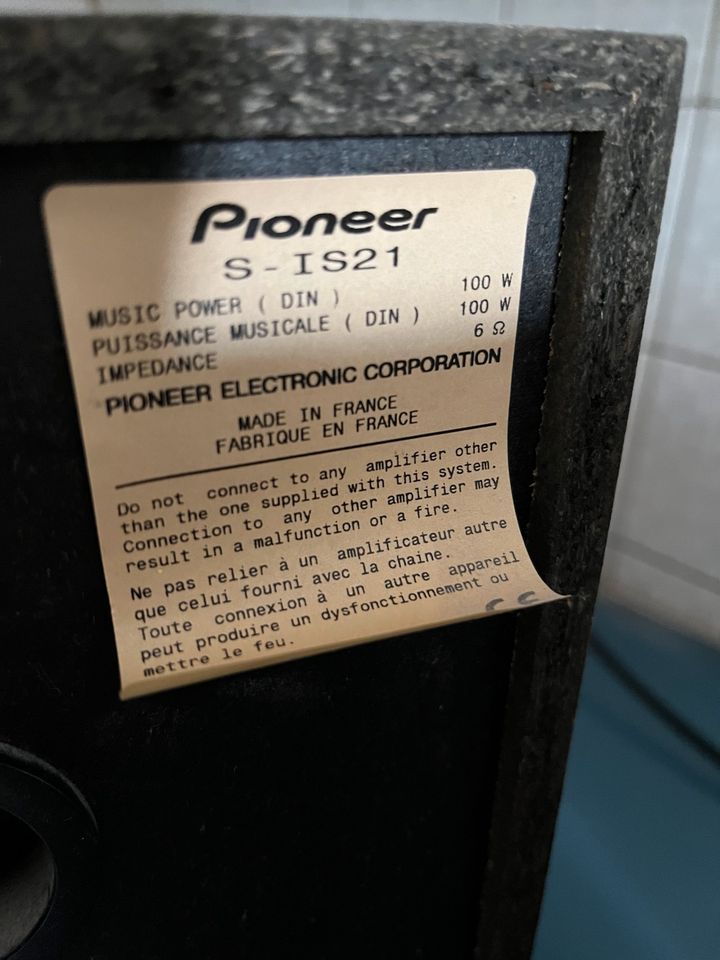 Pioneer Stereoanlage. Sehr guter Soundqualität! V.funktionsfähig! in Gengenbach