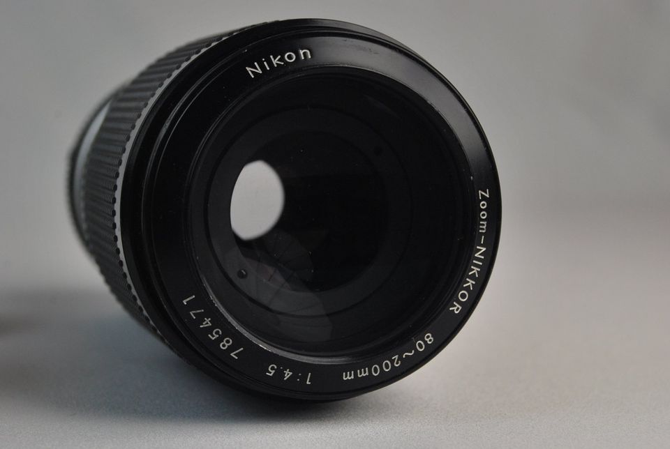 Nikon Nikkor 80-200 / 4.5 Kleinbild 24x36-format Zoom in Neuhaus
