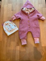 Baby-Walkloden-Anzug Gr. 50/56 handmade Nordrhein-Westfalen - Detmold Vorschau