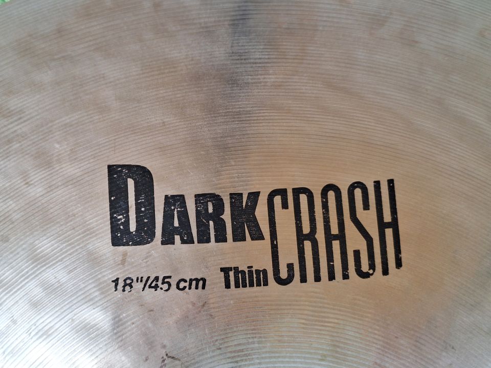 K- Zildjian 18“ Dark Crash Thin  inklusive Versand in Odernheim am Glan