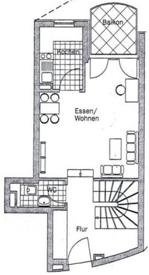 Schöne und moderne Maisonette Wohnung in Langen in Langen (Hessen)