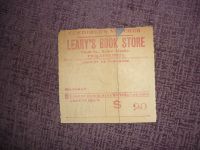uralte Quittung - Leary's Book Store Philadelphia - vor 1945 ! Sachsen - Plauen Vorschau