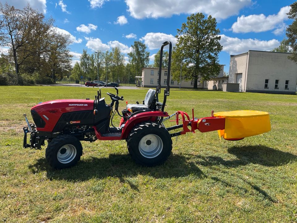 ❗️Traktor W&H Farmpower 125 inkl. Mähwerk PM-100❗️ in Nobitz