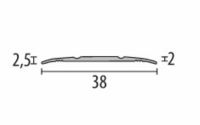 Übergangssprofil 0,9m 38mm CL SK silber Nordrhein-Westfalen - Gelsenkirchen Vorschau