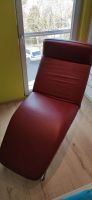 Schicker Lounge Chair - Sofa - Echt Leder cherry Rheinland-Pfalz - Nieder-Olm Vorschau