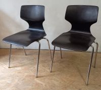 2 Büro/Atelier Stühle von Flötotto Schwarz 70iger Jahre Düsseldorf - Bilk Vorschau