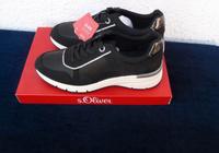 S Oliver Sneaker schwarz/weiß Größe 39  OVP Nordrhein-Westfalen - Moers Vorschau