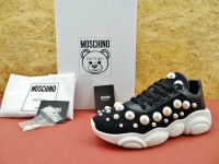 Moschino Teddy Damen Schuhe Sneaker Low Schwarz Gr.39 Hessen - Stadtallendorf Vorschau