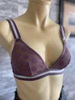 H&M BH Bralett S 75B lila Silber transparent Punkte Berlin - Lichtenberg Vorschau