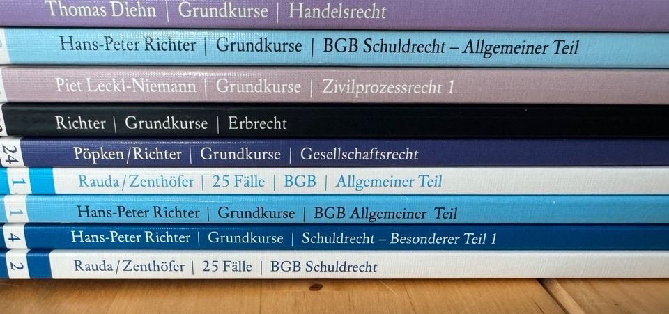 Brox/Walker, Schwabe, Richter, Fallbücher, Jura, Rechtspflege in Berlin