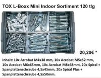 TOX L-Boxx Mini Indoor Sortiment 120 tlg Nordrhein-Westfalen - Recklinghausen Vorschau